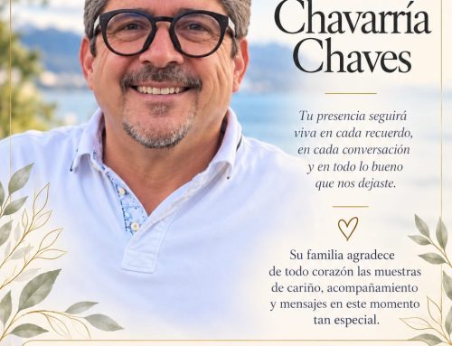 La Cámara de Industria y Comercio Ítalo-Costarricense lamenta el fallecimiento del Ing. Álvaro Chavarría Chaves