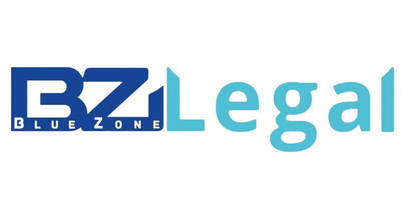 Logotipo Blue zone Legal