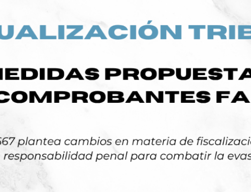 Nuevas medidas propuestas contra los comprobantes falsos.