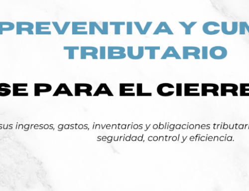Prepárese para el cierre fiscal 2026