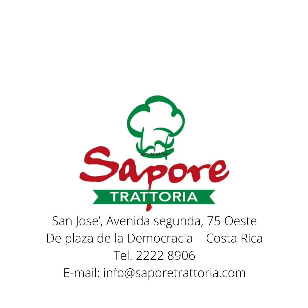 restaurante Sapore costa rica