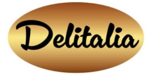 Logo de Delitalia Costa Rica, empresa de gastronomía italiana.